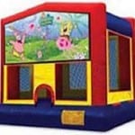 SpongeBob square pants, our friend who lives under the sea, a great theme for boys and girls, you can rent it in Miami Florida
