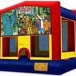 An excellent bounce house with an excellent theme Scooby Doo series, a very fun animated program for boys and girls, we have its theme on A1EconomyPartyRental